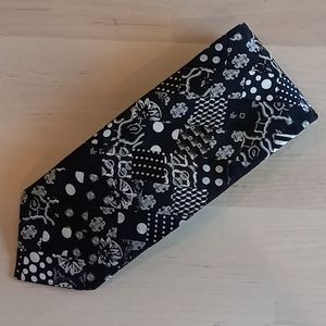 Santostefano 100%Silk Diamond Quilt Pattern Tie